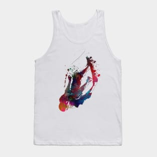 Skateboard sport art #skateboard #sport Tank Top